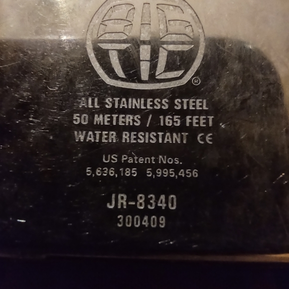 RARE FOSSIL BIG TIC JR 8340 MATRIX FACE - Picture 2 of 2